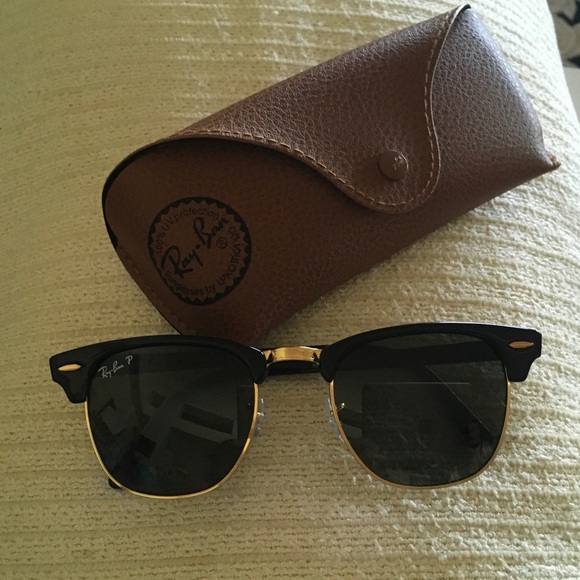 Ray-Ban Clubmaster Polarized Sunglasses NW/OT’s